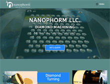 Tablet Screenshot of nanophorm.com